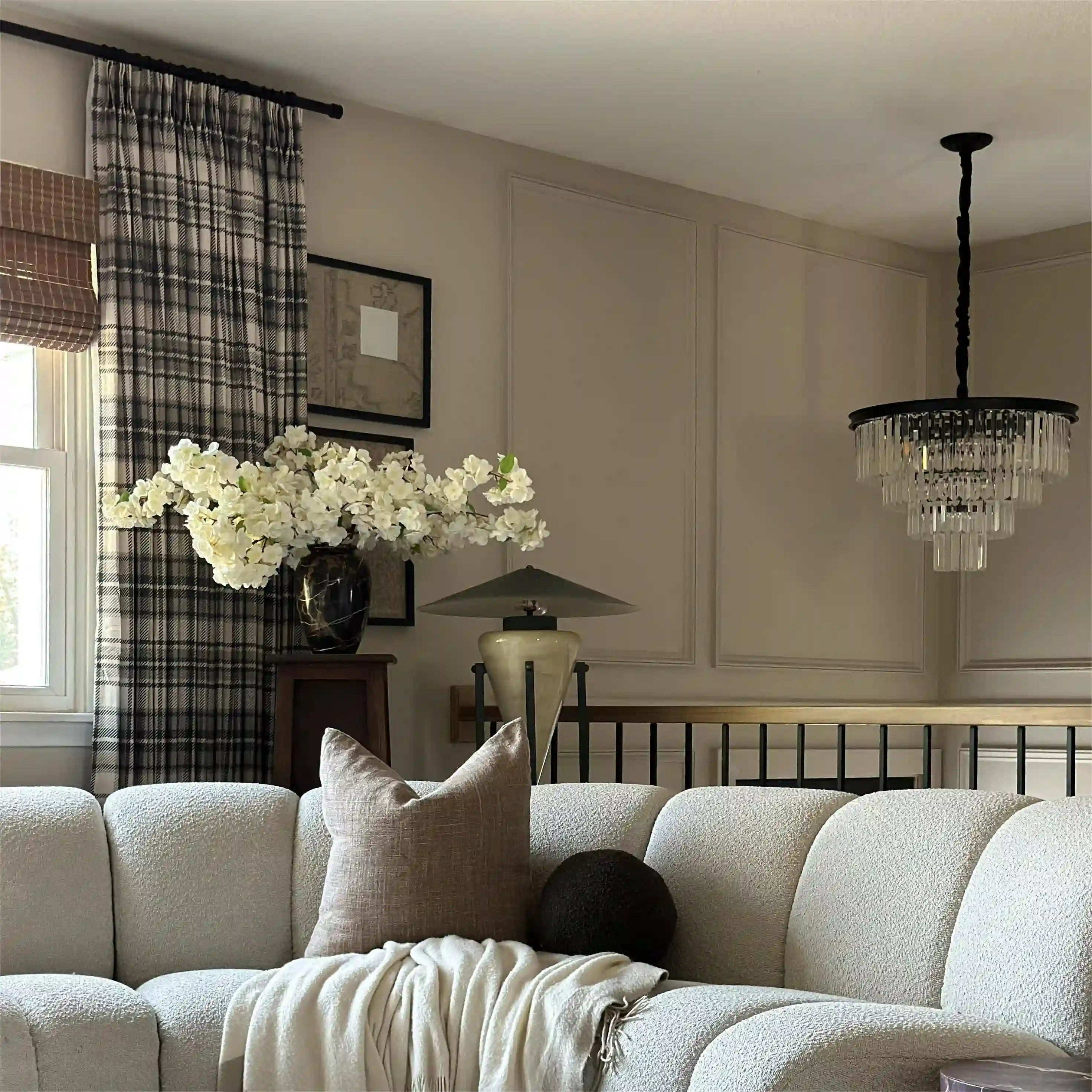 Sara Le Print Linen Drapery Pleated | TWOPAGES