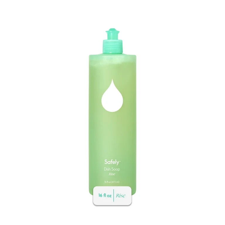 Safely Bio-Degradable Dish Soap, Rise Scent, 16 fl oz - Walmart.com | Walmart (US)