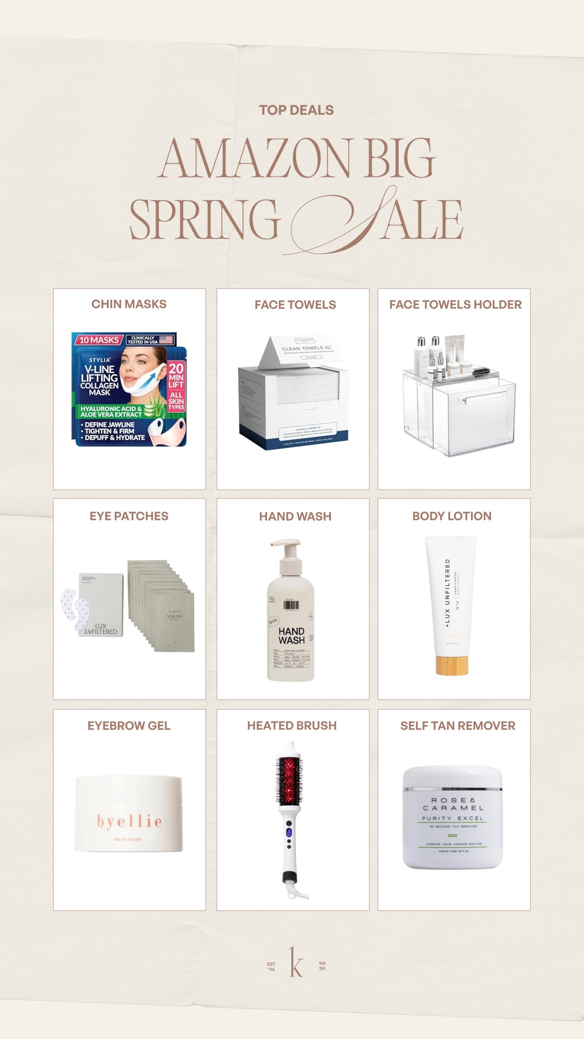 Favorite amazon products! Some on sale for the spring sale  

 #LTKmorningroutine #LTKselfcare