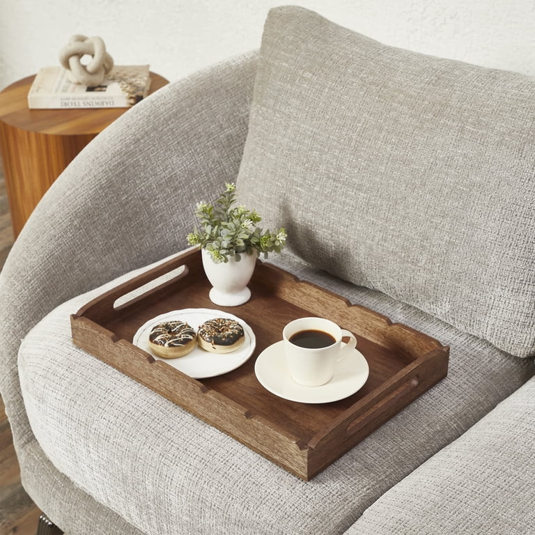 My Texas House 18" x 12" Natural Mango Wood Decorative Tray | Walmart (US)