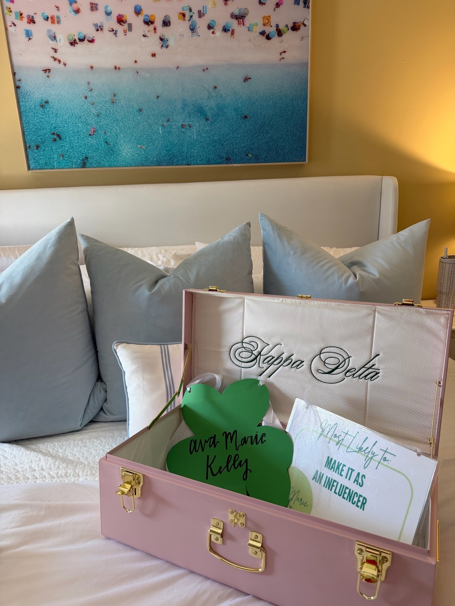The perfect keepsake to store all my sorority alumni goodies🥰