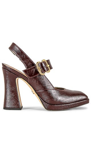 Jildie Sling Heel in French Burgundy | Revolve Clothing (Global)