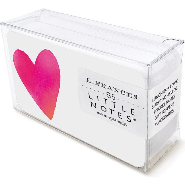 E. Frances | Set of 85 Little Notes, Big Heart (Pink, One Size) | Maisonette | Maisonette