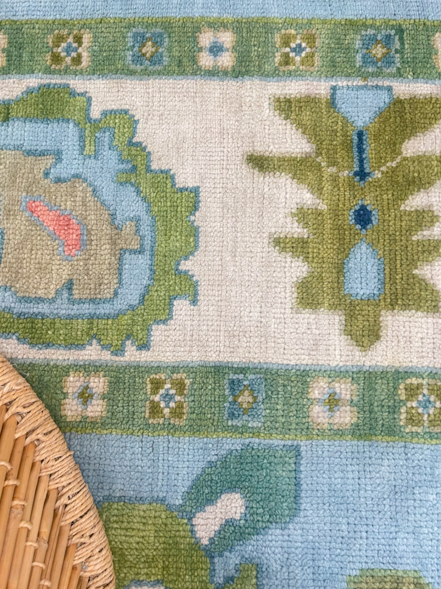 Loving this colorful hand knotted rug in our loft! The quality is excellent and makes this living space feel so happy! Also linking our round bamboo coffee table, linen sectional and rattan TV cabinet.

.
#ltkhome #ltksalealert #ltkseasonal #ltkstyletip #ltkfind

#LTKhome #LTKSeasonal #LTKsalealert