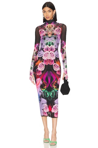 AFRM Shailene Dress in Abstract Collage from Revolve.com | Revolve Clothing (Global)