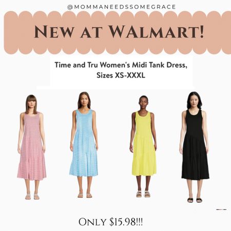 New Walmart dresses! 

#LTKunder50 #LTKstyletip #LTKSeasonal