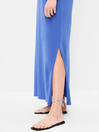 Vintage Crew-Neck Maxi Dress | Old Navy (CA)