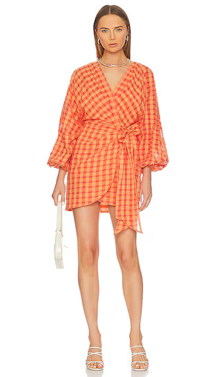 Emily Mini Dress in Raspberry Mix | Revolve Clothing (Global)