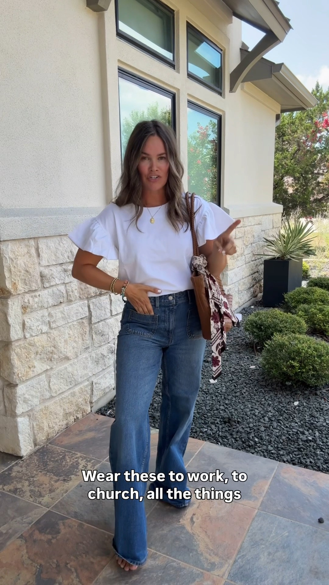 The viral Walmart jeans are back! So flattering giving Anthro! Tts Im 5’3 and need about a 2 ish inch heel. #walmartfashion #fallfashion #walmart

#LTKSaleAlert #LTKgrwm #LTKootd