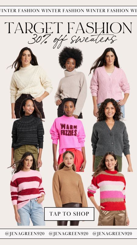 Sweaters | Winter Sweaters | Holiday Outfits | Holiday Fashion | Target Sweaters 

#LTKHoliday #LTKSeasonal #LTKsalealert