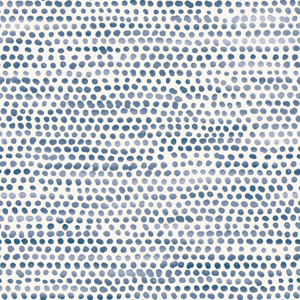 Tempaper Moire Dots Peel and Stick Wallpaper Blue Moon | Target