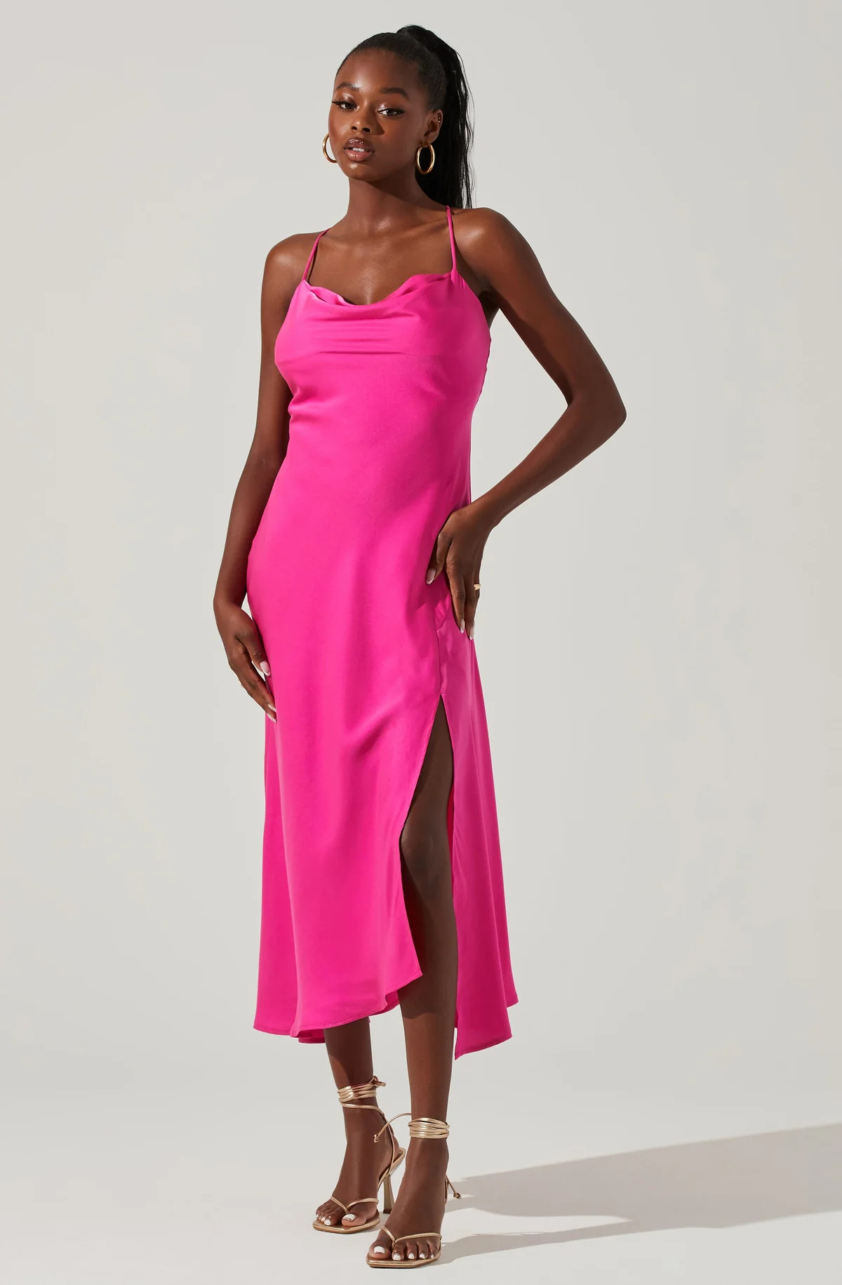 Gaia Midi Dress | ASTR The Label (US)