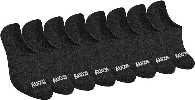 Saucony Women's 8 Pairs No Show Cushioned Invisible Liner Socks | Amazon (US)
