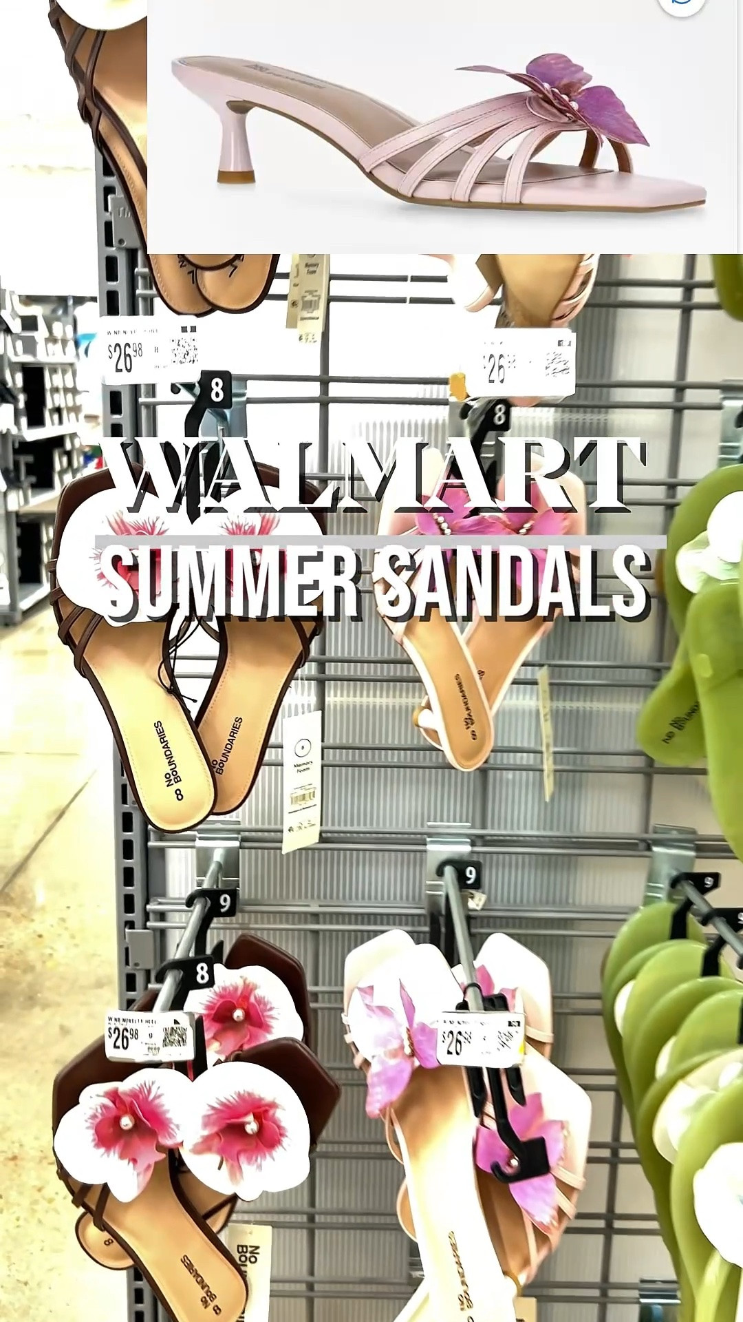 Walmart has cute summer sandals for every occasion #walmartpartner #summerfashion

#LTKootd #LTKvlog