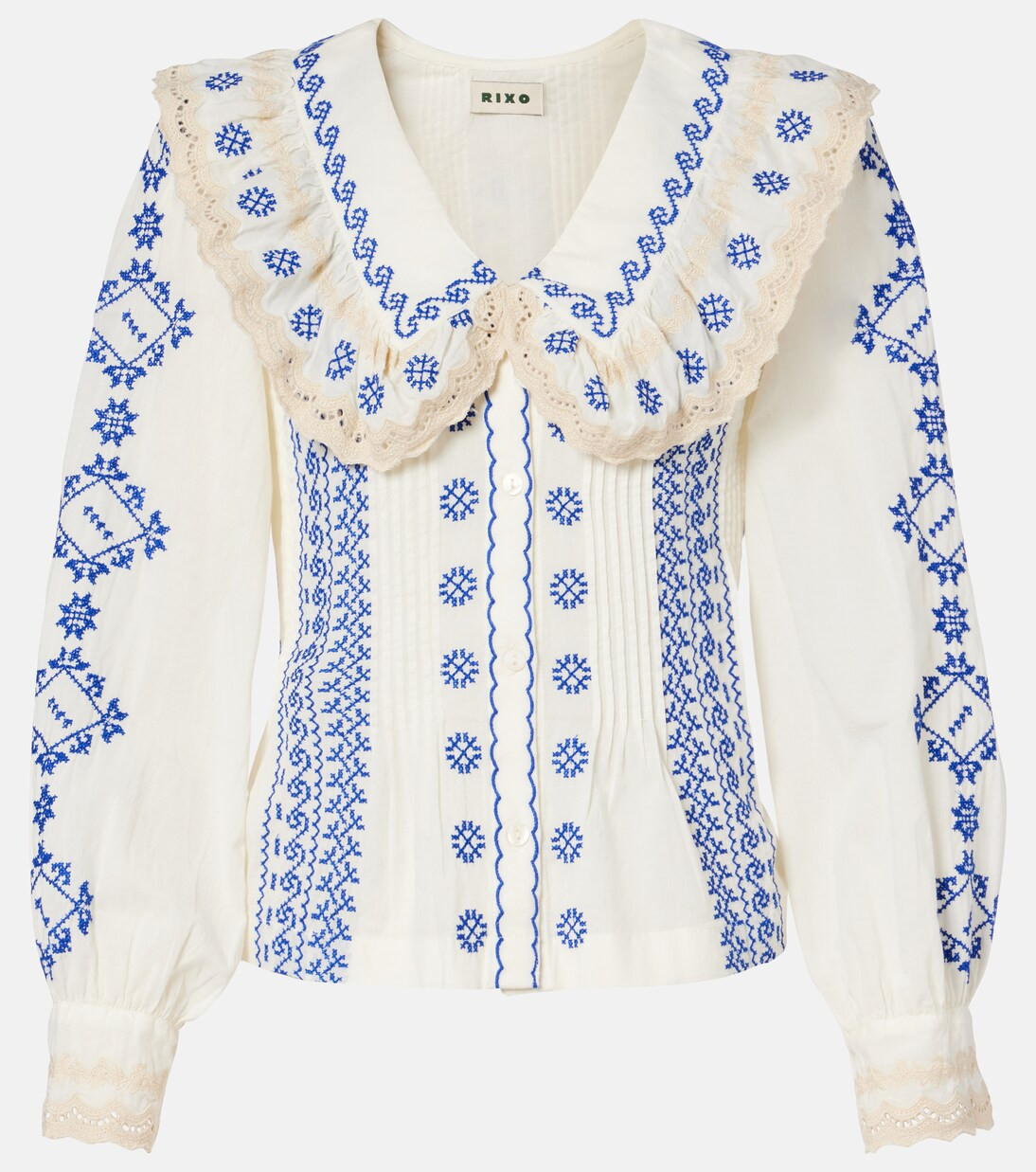 Percy embroidered cotton blouse | Mytheresa (US/CA)