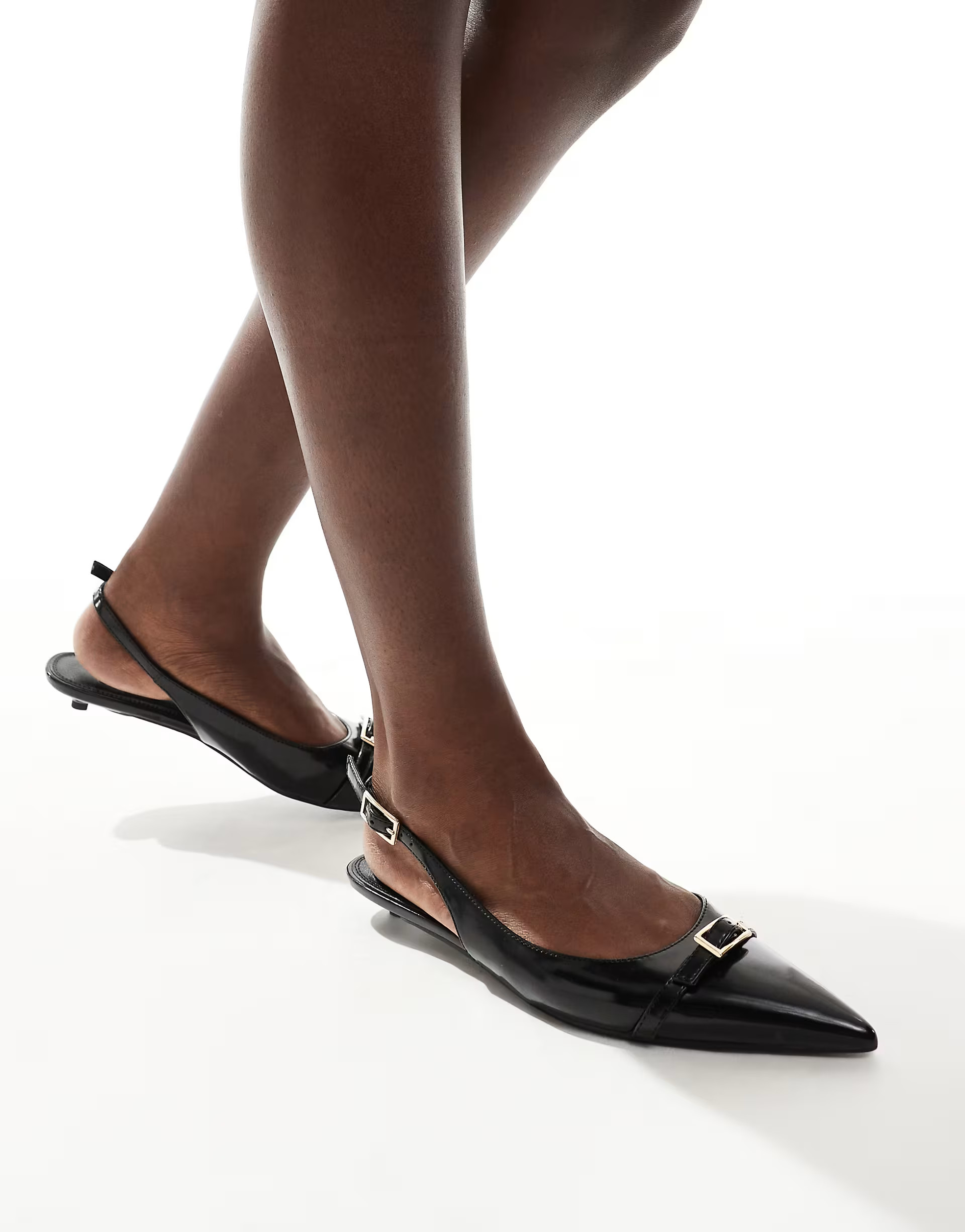 ASOS DESIGN Lire slingback ballet in black | ASOS | ASOS (Global)