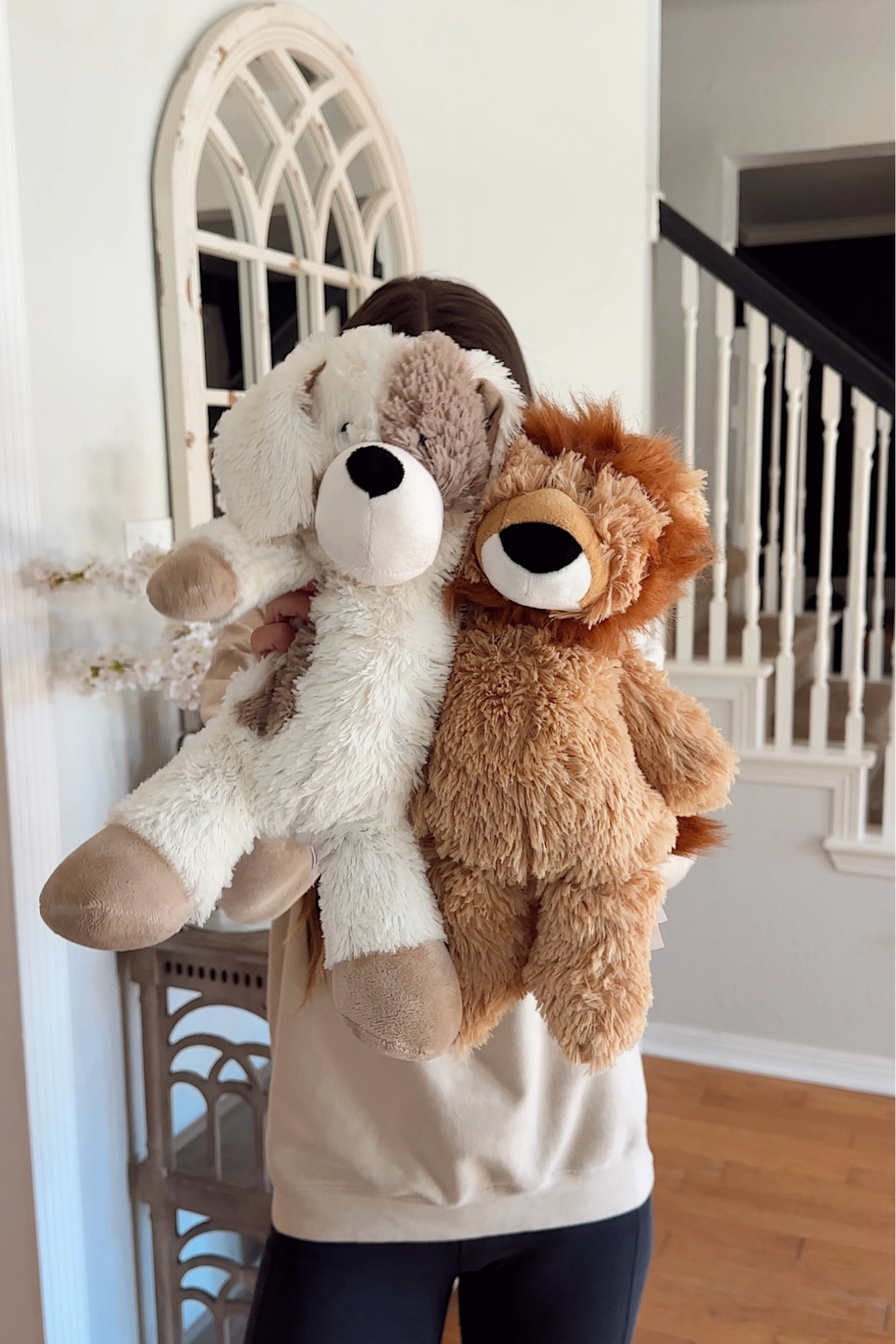 My son’s all time favorite stuffed animals to cuddle with! You can warm them up and they smell like lavender! So cozy and calming!! 🐶🧸✨

#LTKKids #LTKBaby #LTKFamily