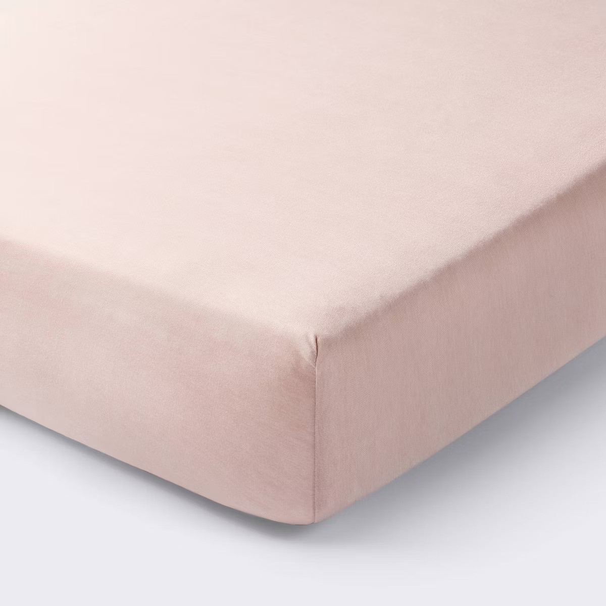 Polyester Rayon Fitted Crib Sheet - Heirloom Pink - Cloud Island™ | Target