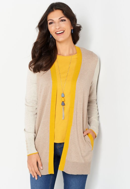 Colorblock Cardigan - CBK Web Store | Christopher & Banks (US)