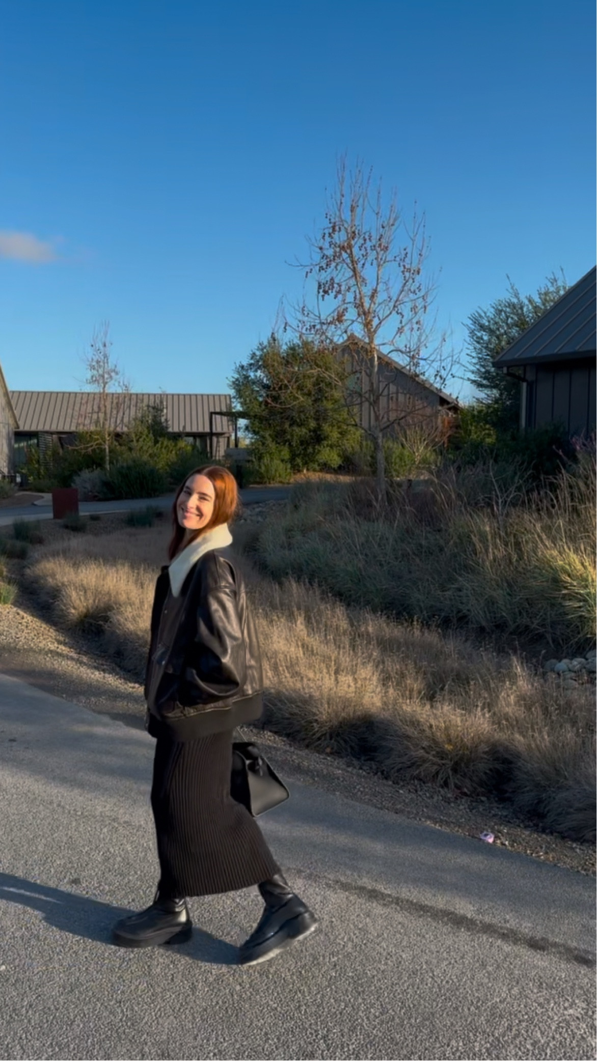 What I wore to dinner in Napa — 