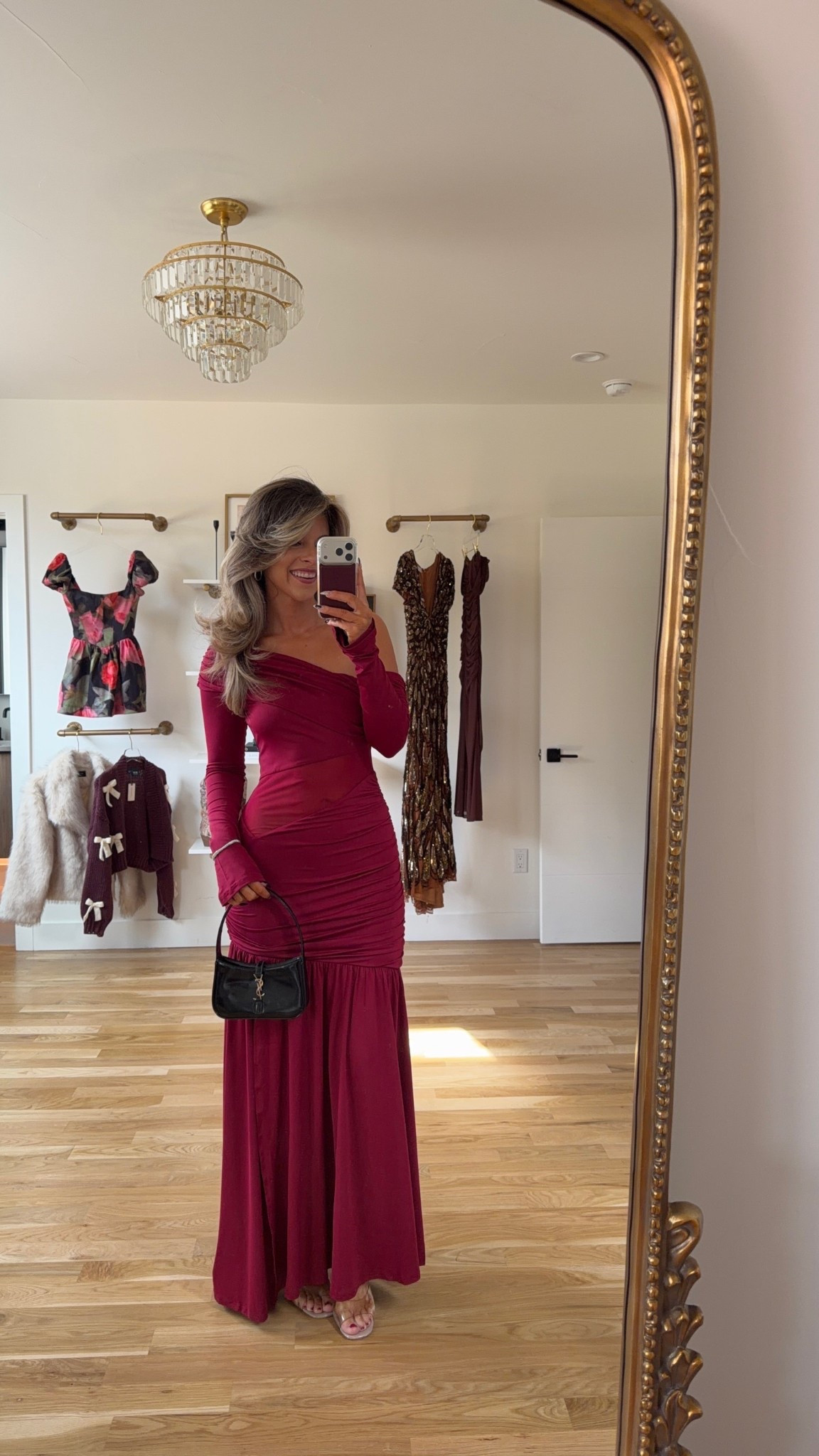 Red off the shoulder fitted mesh long sleeve wedding guest dress from Amazon

Wearing my usual small

Wedding guest
Formal event
Black tie
Mesh
Long sleeve
Fall event 
Special occasion 

#LTKWedding #LTKParties #LTKSeasonal