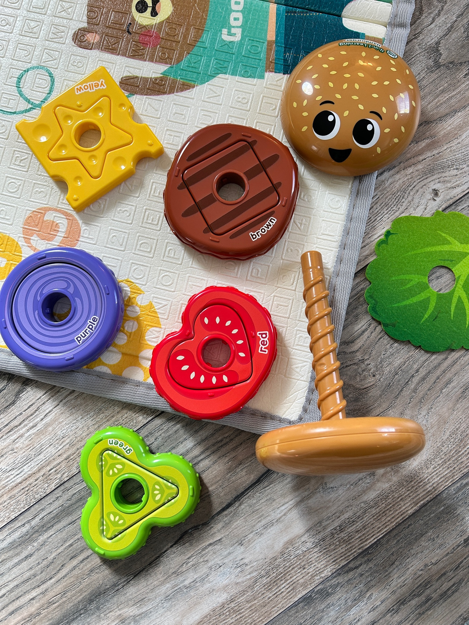 My daughter has been loving this leap frog stacking toy that looks like a burger - how unique and fun! 

#LTKbaby #LTKfamily #LTKkids