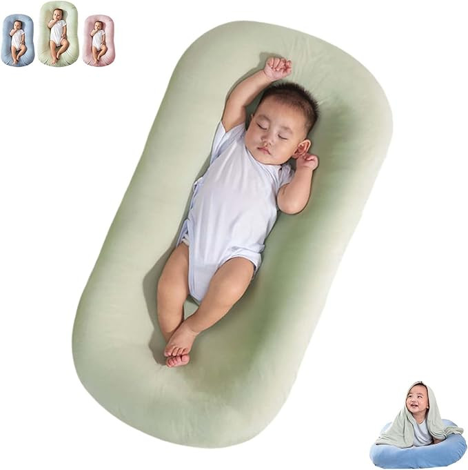 Baby Lounger 0-24 Months, Newborn Lounger Nest Sleeper, Baby Lounger for Newborn, Soft Breathable... | Amazon (US)