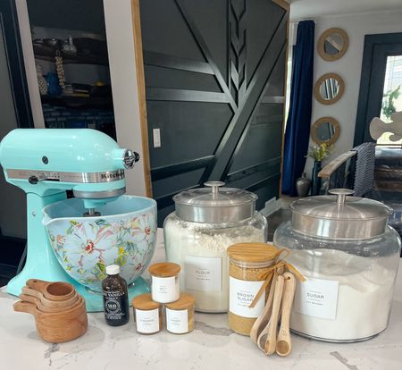 Make your pantry as beautiful as your home is. 

I love having all of my cooking ingredients uniform & clean looking without all of the store labels. It makes normal cooking & baking more fun and elegant! 

Also I love my new mixing bowl that attaches right to my Kitchen Aid mixer! 

#LTKstyletip #LTKFind #LTKhome