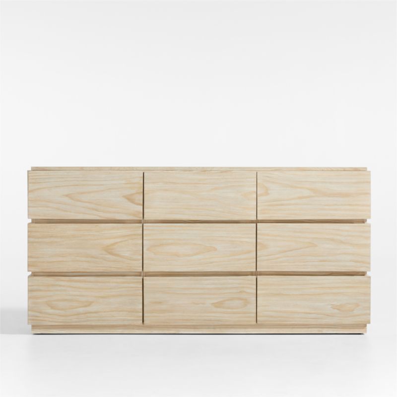 Ensenada Wood 9-Drawer Dresser + Reviews | Crate & Barrel | Crate & Barrel