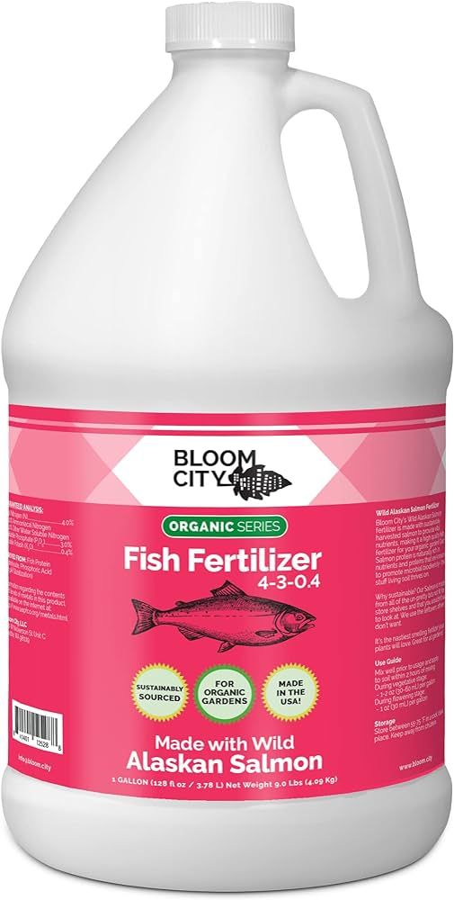 Organic Wild Fish Fertilizer and Plant Supplement, Great for Roots and Soil, Made from Sustainabl... | Amazon (US)