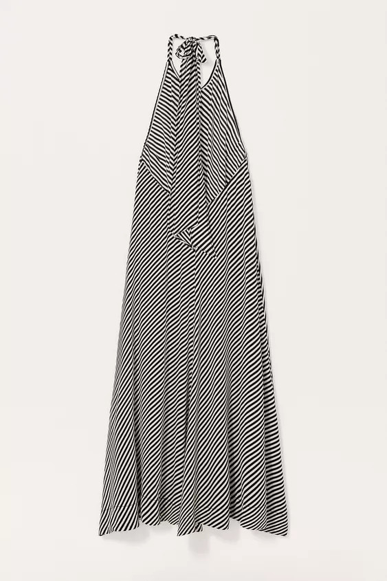 LIMITED EDITION STRIPED HALTER DRESS | Zara US