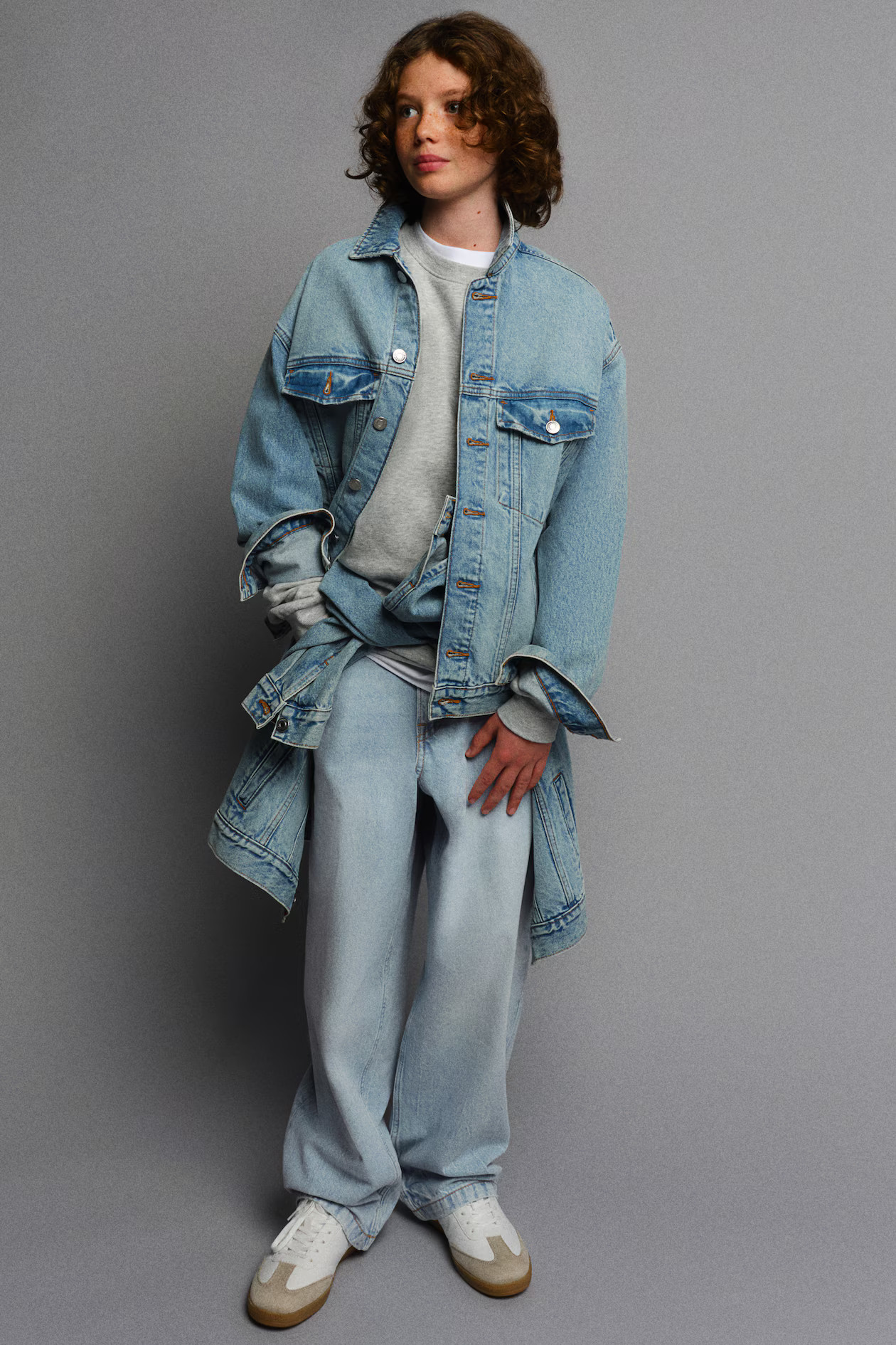 Baggy Fit jeans - Light denim blue - Kids | H&M GB | H&M (UK, MY, IN, SG, PH, TW, HK)