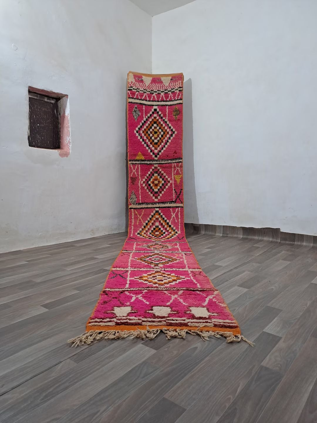 Runner Rug Wool , Rug Wool Colored , Moroccan Wool Colored ,authentic Moroccan Rug, Handmade Moro... | Etsy (US)