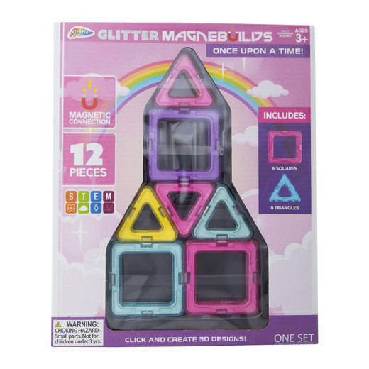 magnebuilds magnetic building blocks 12-piece set | Five Below