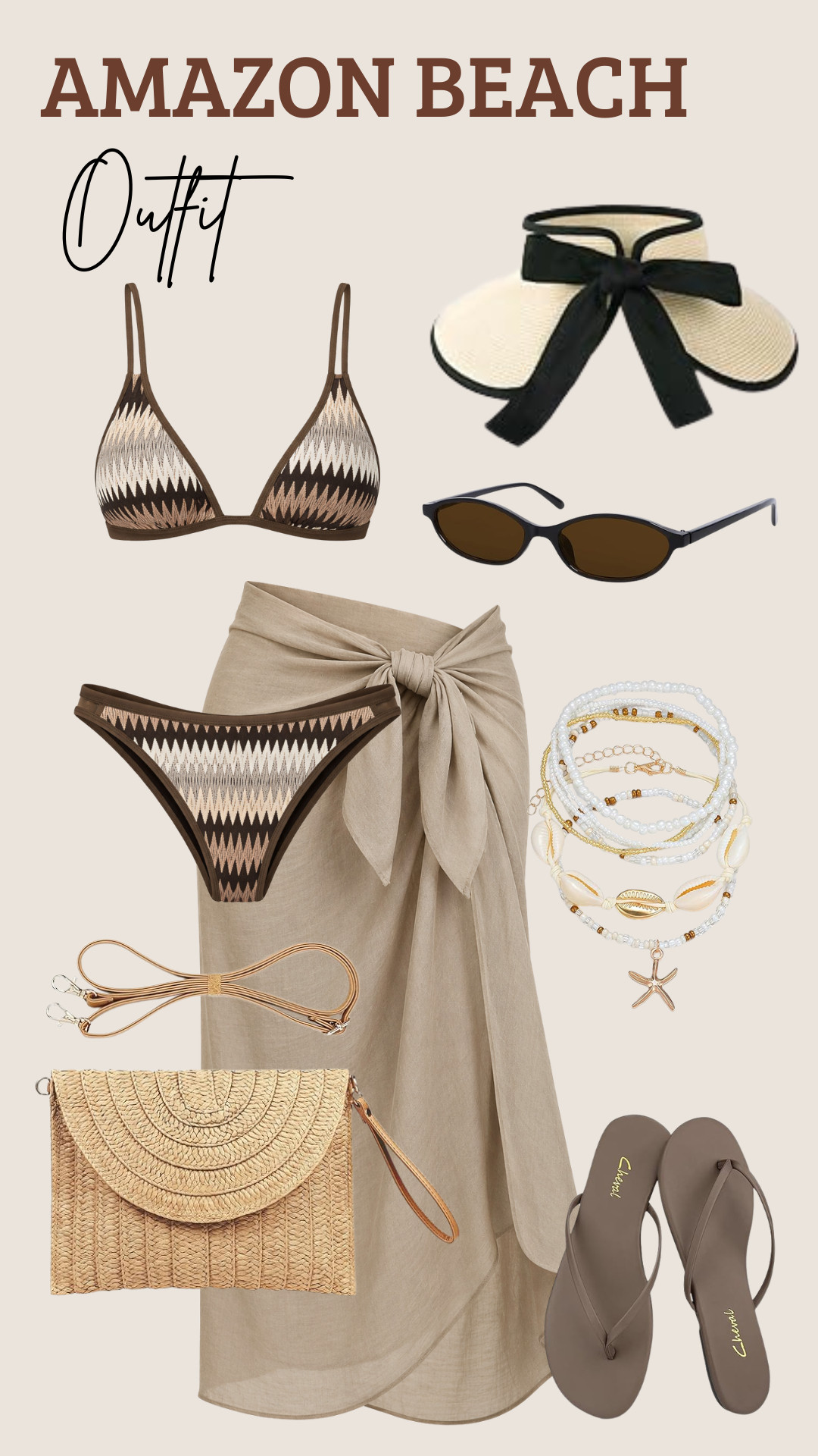 Amazon beach outfit essentials 🌊🤍 Easy, neutral, and perfect for sunny days.

#LTKStyle #LTKFinds #AmazonFinds #BeachOutfit #VacationStyle #SummerStyle #ResortWear #LTKTravel 

 #LTKootd #LTKSwim #LTKTravel