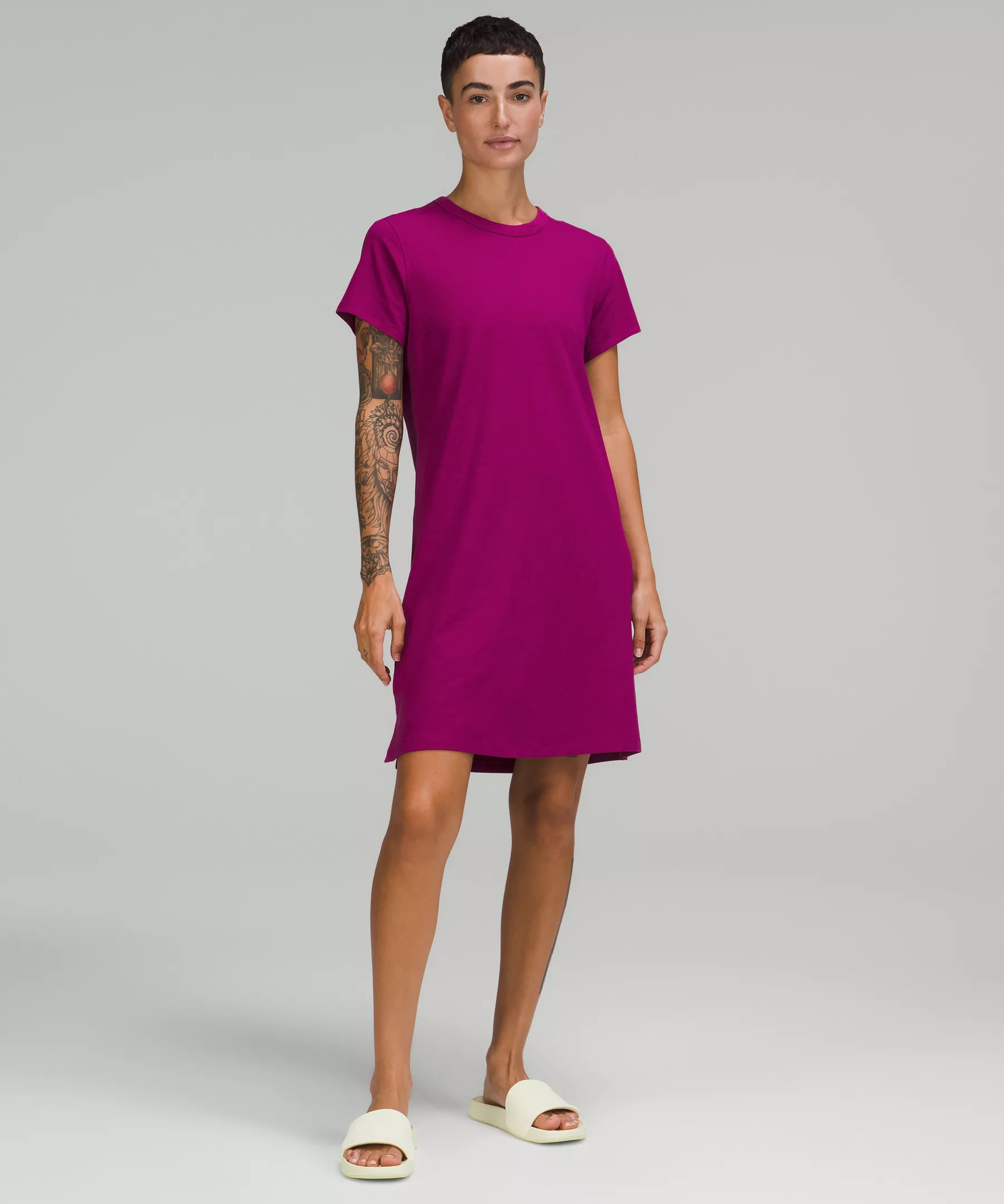 Classic-Fit Cotton-Blend T-Shirt Dress | Lululemon (US)