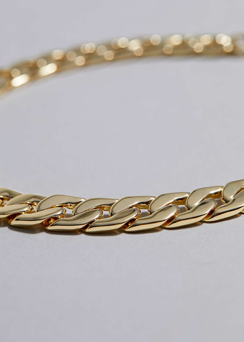 Collier chaîne à gros maillons - Doré - Necklaces - & Other Stories FR | & Other Stories (DE + FR)