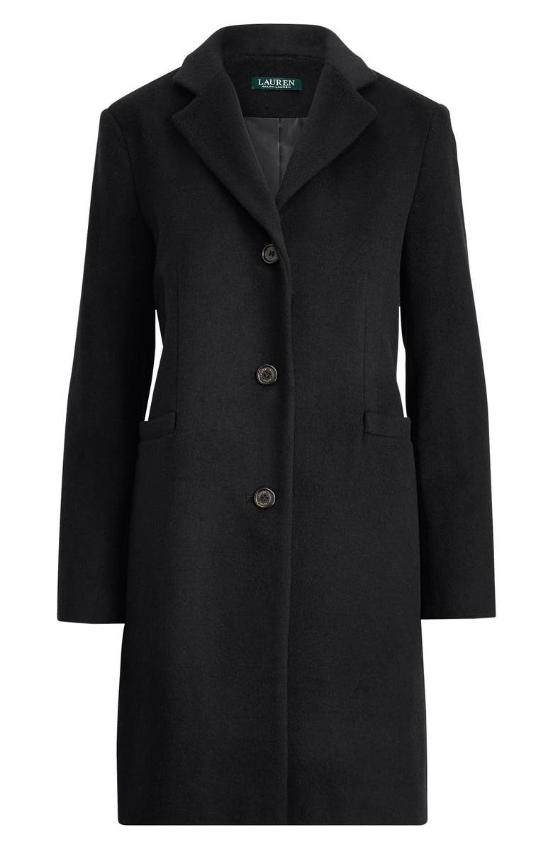 Wool Blend Reefer Coat | Nordstrom