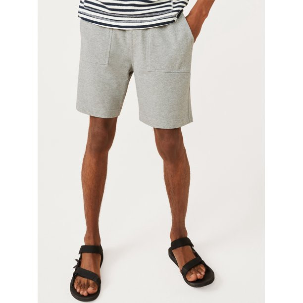 Free Assembly Men's Patch Pocket Jam Shorts | Walmart (US)