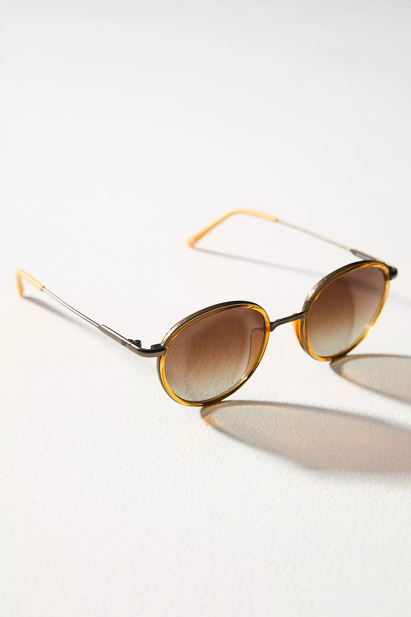 Sunski Baia Round Polarized Sunglasses | Anthropologie (US)