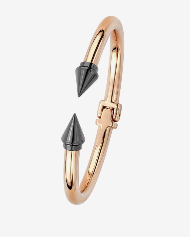 Vita Fede Mini Titan Two Tone Bracelet: Rosegold/Gunmetal | Intermix