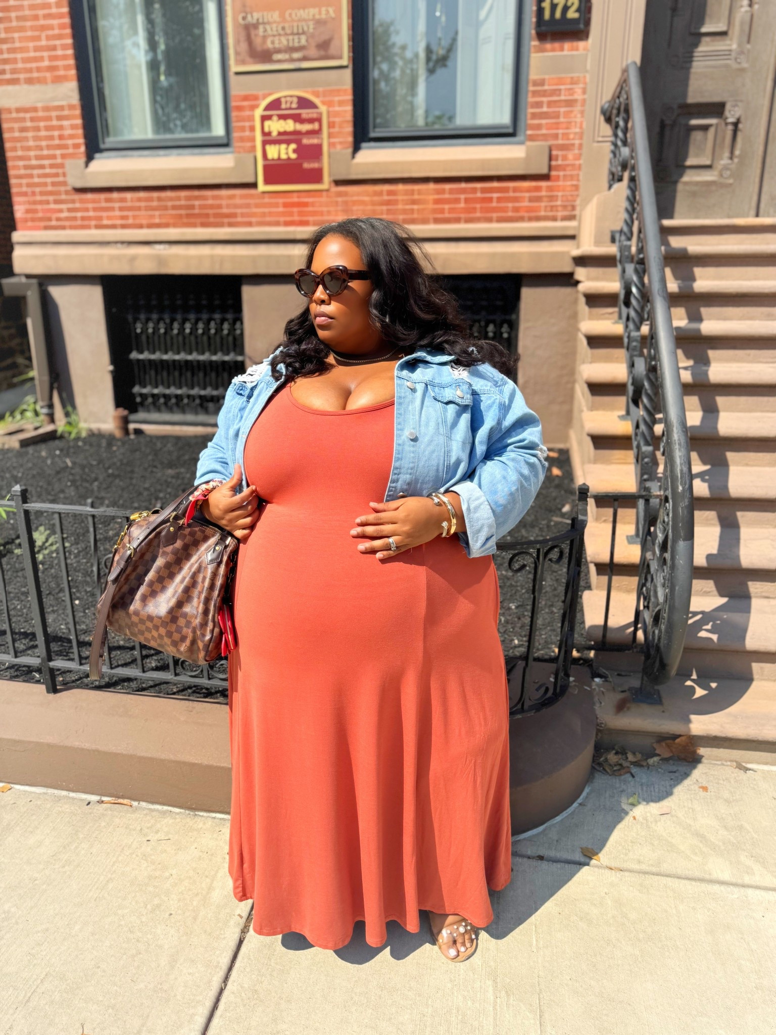 Love picking dresses during my pregnancy that I can wear after baby gets here. Non Maternity maternity clothing. 

#LTKMidsize #LTKPlusSize #LTKOver40