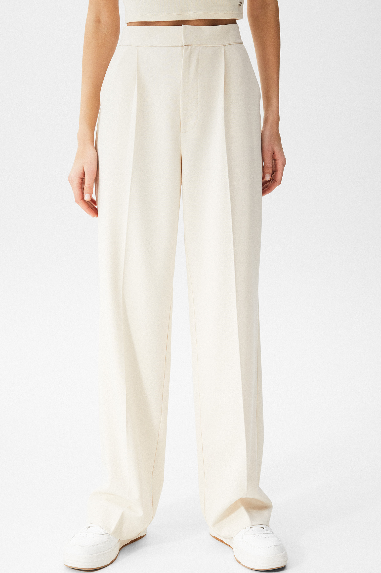 Pantalon habillé coupe ample | PULL and BEAR FR