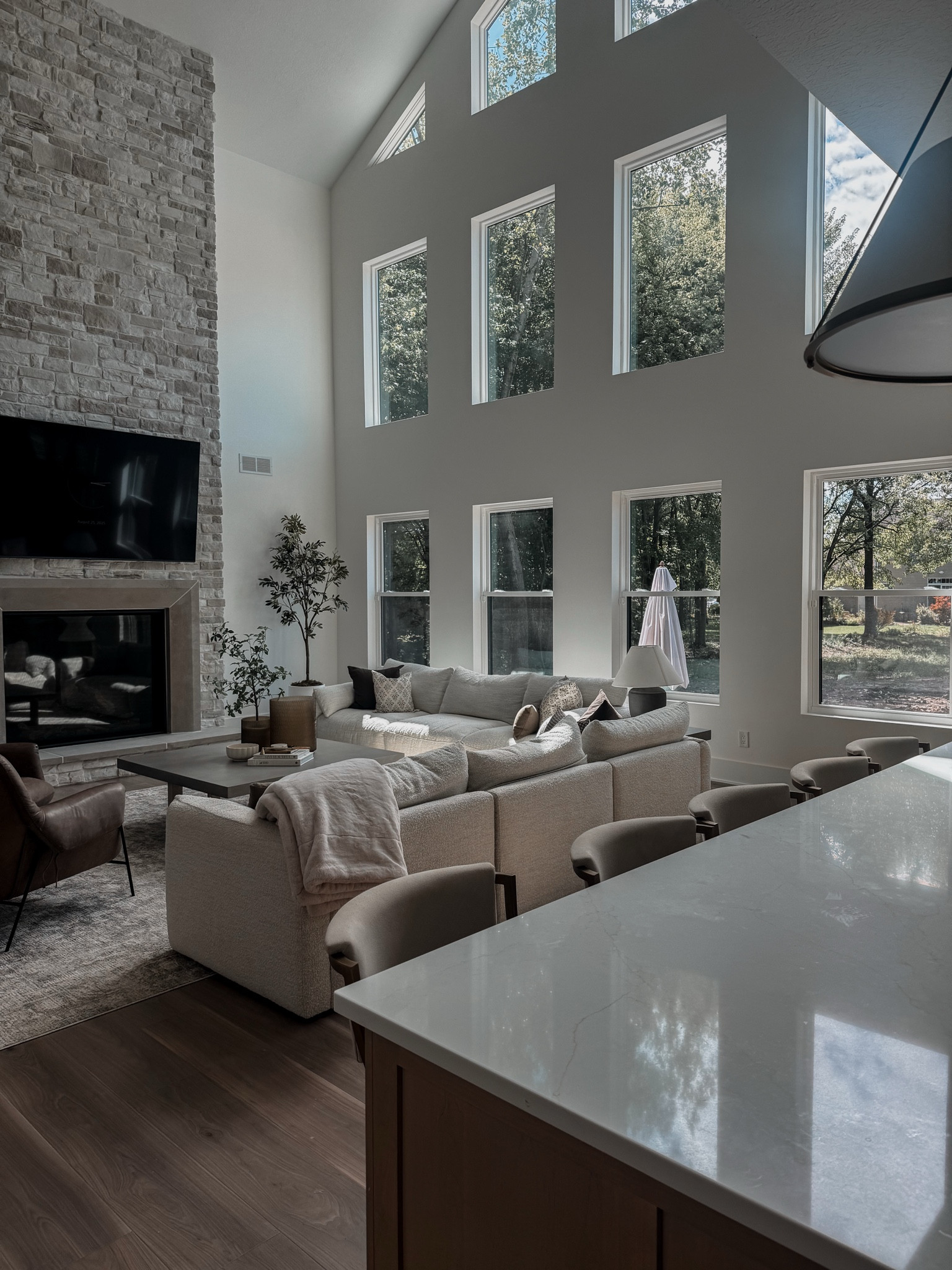 living room before I add some fall vibes next week  ◡̈ 🍂 

#LTKHome #LTKStyleTip #LTKSeasonal