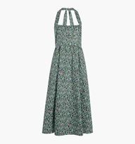 The Fleur Midi Dress - Black Lily of the Valley | Hill House Home