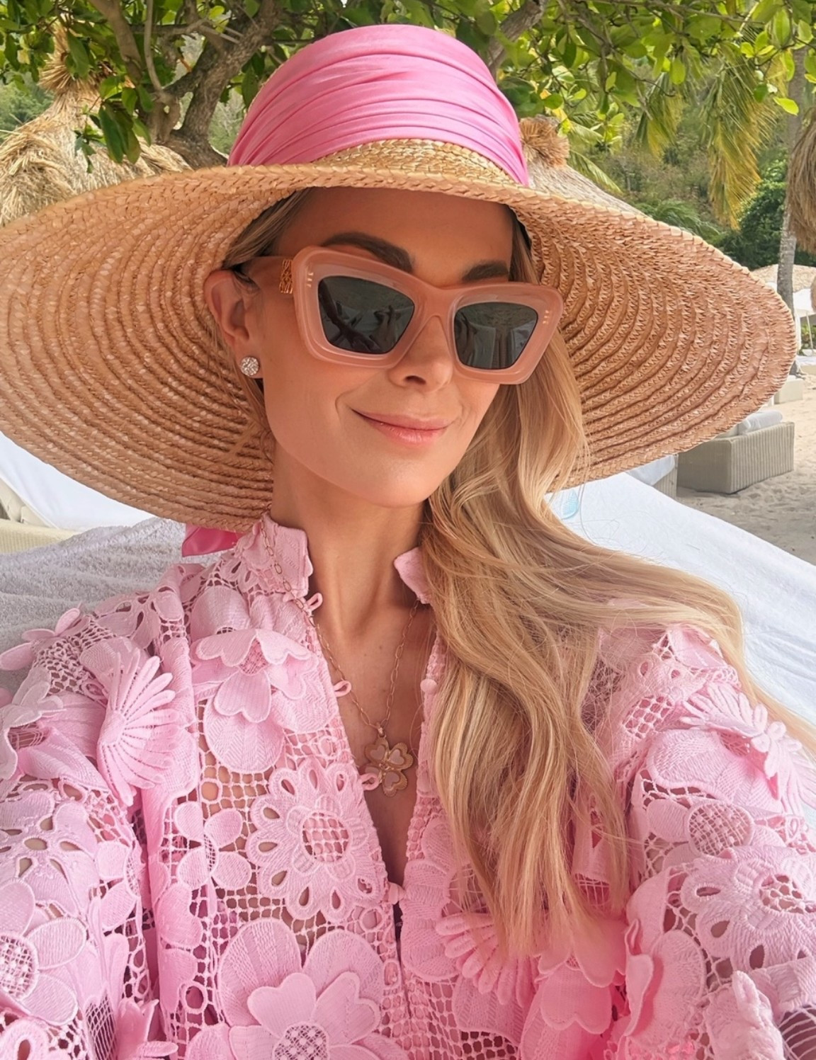 One of my most worn pair of Loewe sunglasses! I have these in 5+ colors the fit is so fun and classic! Found my exact pink style on sale 35% off!!

#LTKtravel #LTKstyletip #LTKsale
