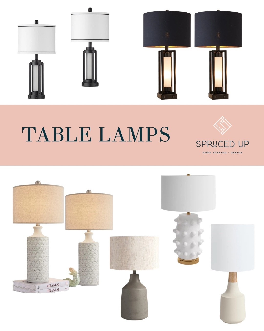 Modern table lamps 

#LTKHome