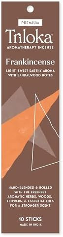 Triloka Premium Incense, Frankincense, 10 Sticks | Amazon (US)