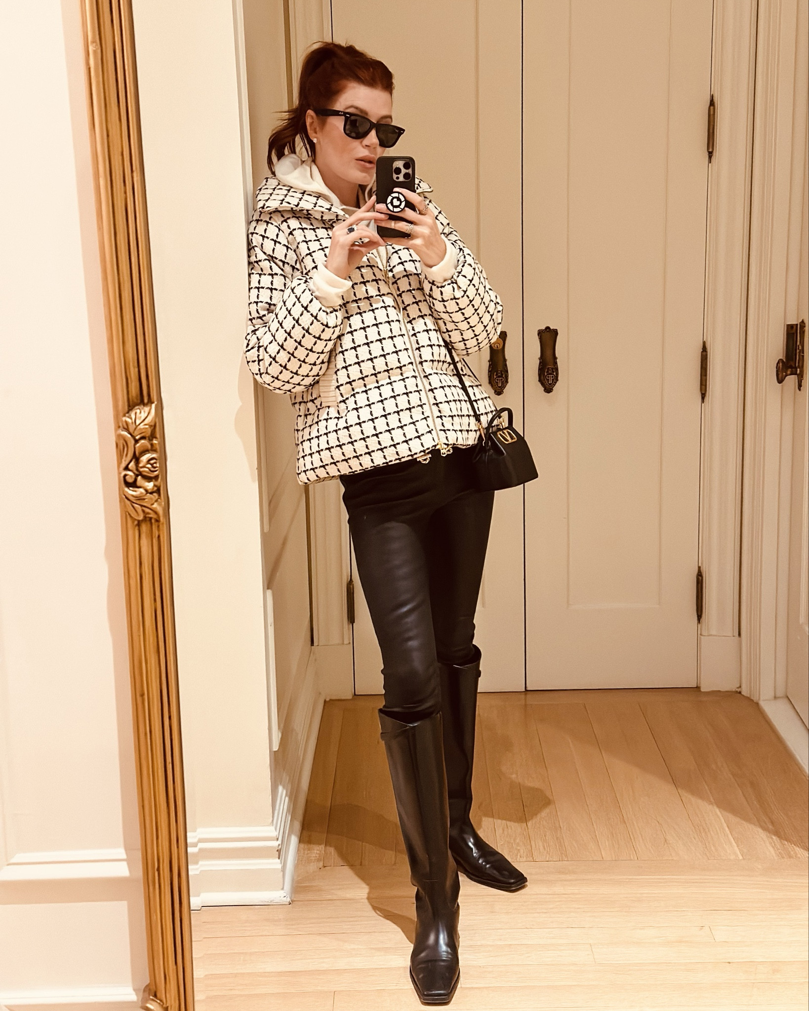 This puffer coat is pretty elevated, being that it is tweed. It is sporty and worked well going to fine restaurants and also riding in a carriage with the kids in Central Park. 
I love all things Varley- it’s a quality piece and really such a shelf above regular Athleisure.

#LTKActive #LTKWorkwear #LTKTravel