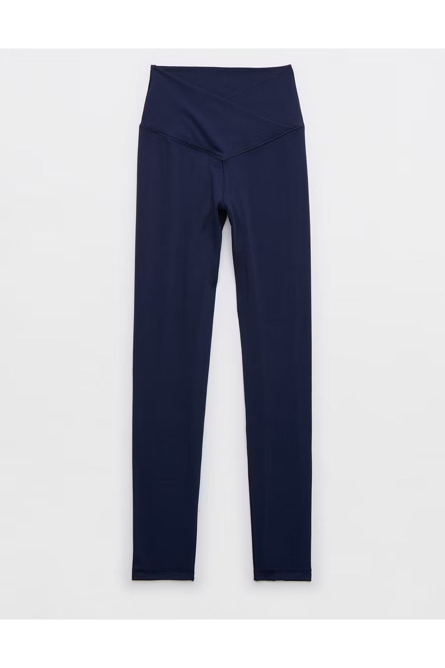 OFFLINE By Aerie Real Me High Waisted Crossover Legging Women's Royal Navy M Long | Aerie